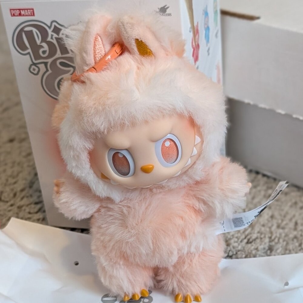 Authentic Big Into Energy Labubu Happiness